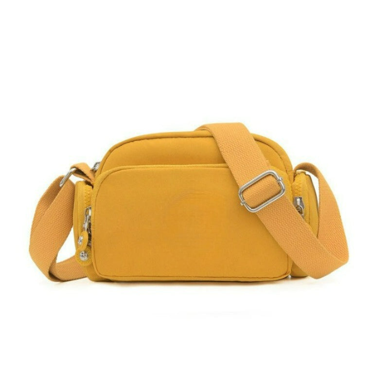 Women's Simple Solid Color Crossbody Bag