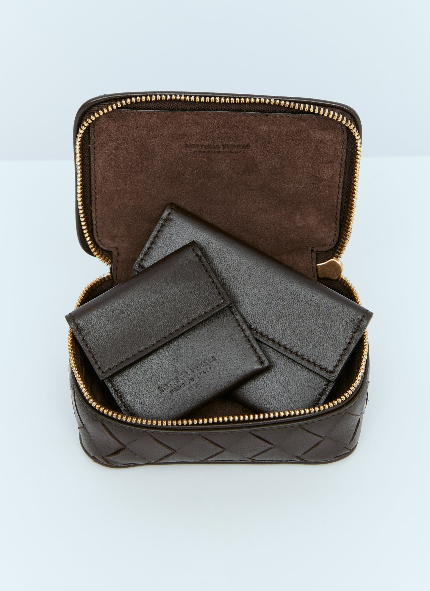 Bottega Veneta Women Intrecciato Jewelry Case