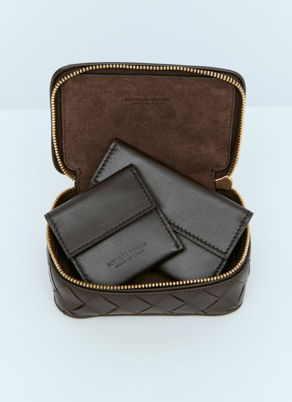 Bottega Veneta Women Intrecciato Jewelry Case