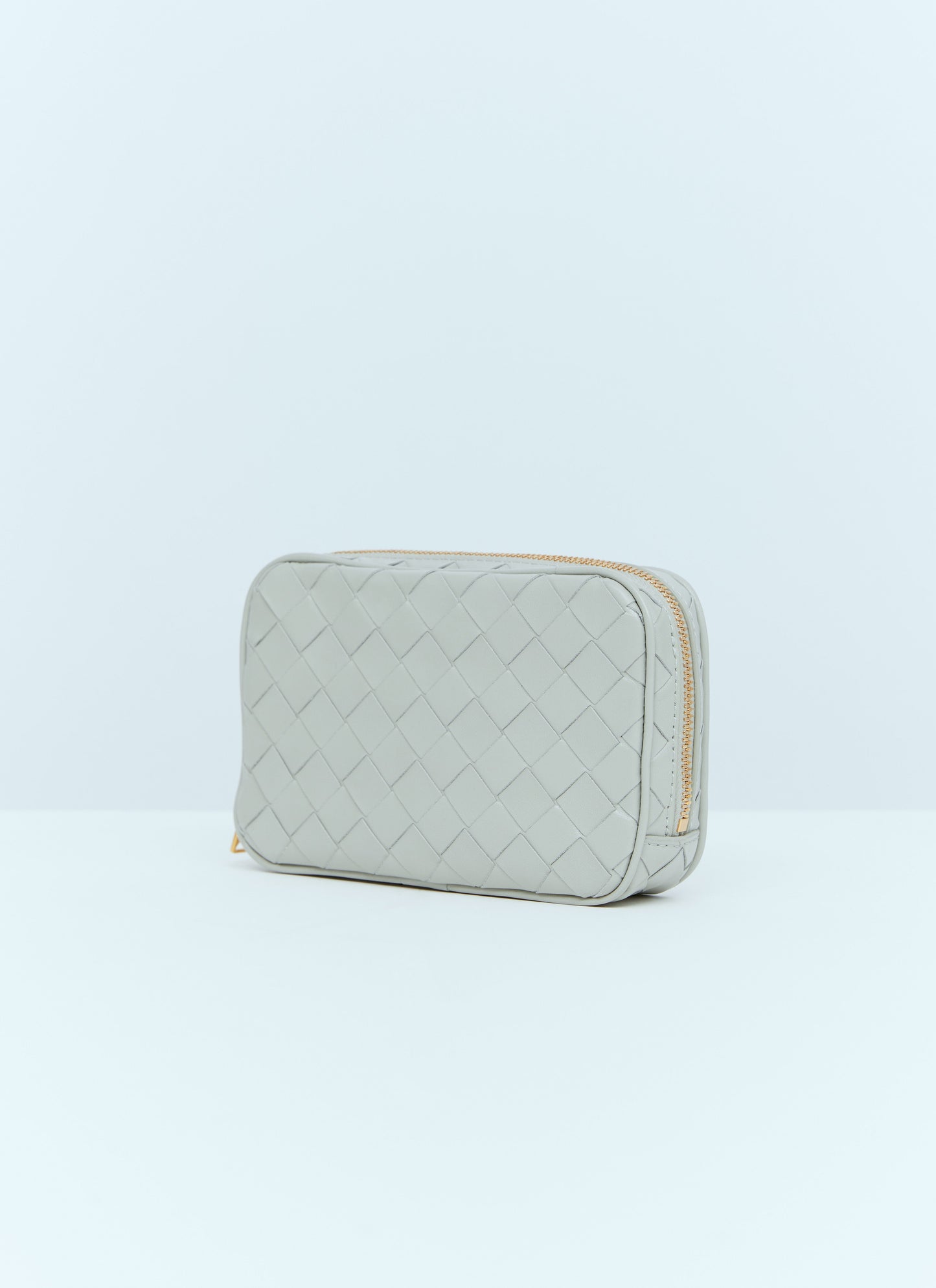 Bottega Veneta Women Small Intrecciato Zip Pouch