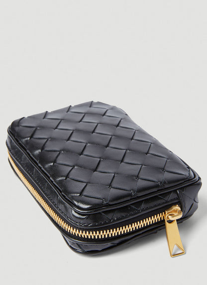 Bottega Veneta Women Teen Intrecciato Zip Pouch