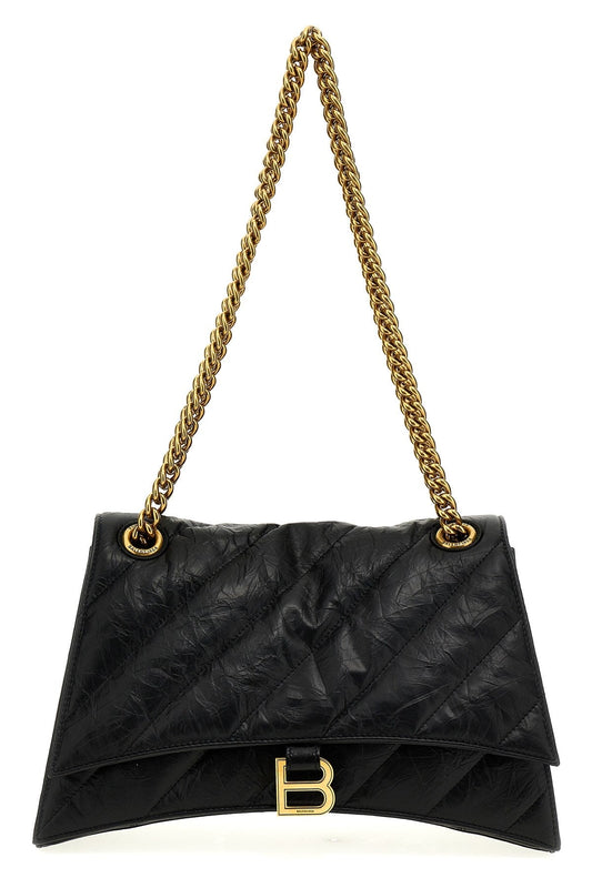 Balenciaga Women 'Crush' Midi Shoulder Bag