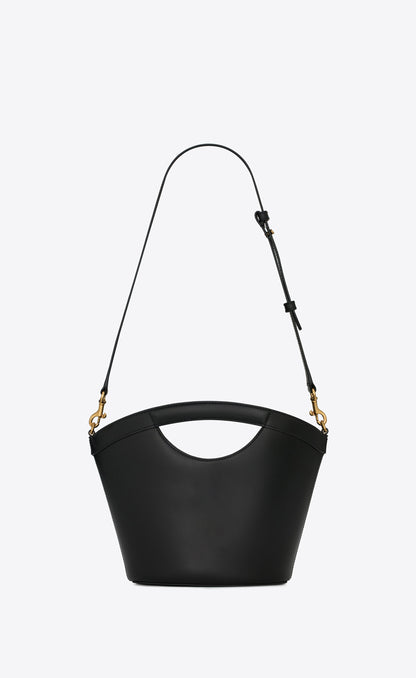 Saint Laurent Women Mini Leather Shopping Bag