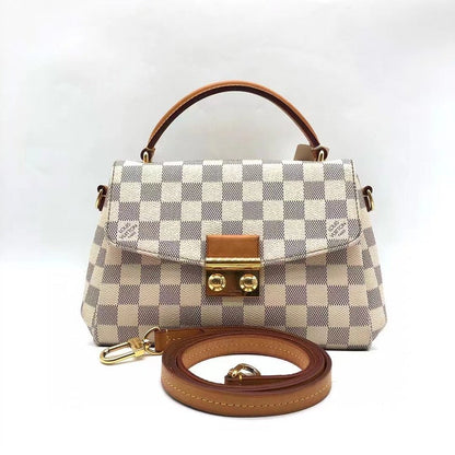 Louis Vuitton White Damier Two-Way Bag