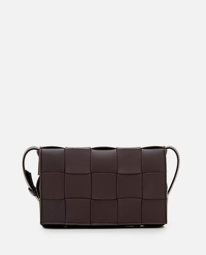 Bottega Veneta Women Cassette Leather Shoulder Bag