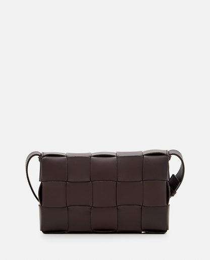 Bottega Veneta Women Cassette Leather Shoulder Bag