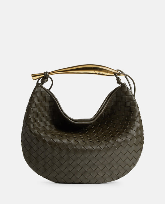 Bottega Veneta Women Medium Sardine Leather Top Handle Bag