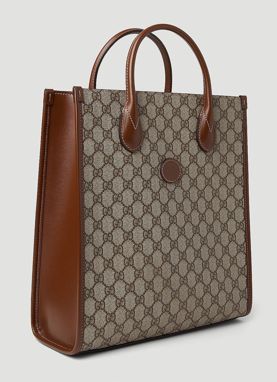 Gucci Men Interlocking G Medium Tote Bag