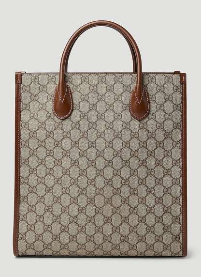 Gucci Men Interlocking G Medium Tote Bag