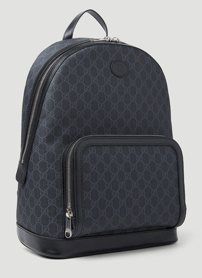 Gucci Men Gg Backpack