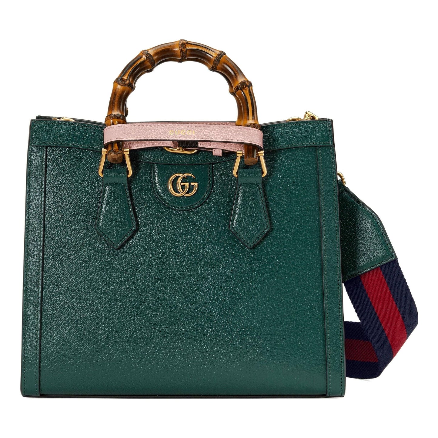 (WMNS) Gucci Diana Small Tote Bag 'Dark Green' 702721-U3ZDT-3670