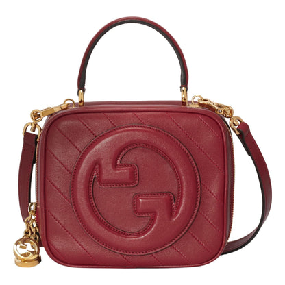 (WMNS) Gucci Blondie Top Handle Bag 'Red' 744434-1IV0G-6420