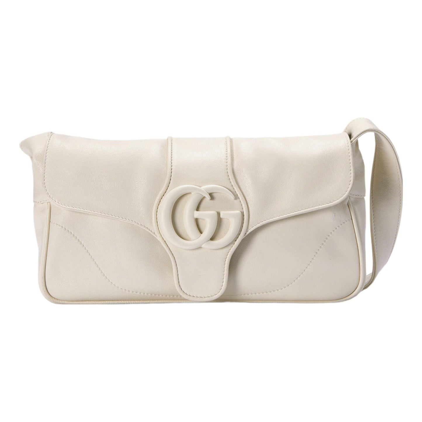 (WMNS) Gucci Aphrodite Small Shoulder Bag 'White Leather' 767226-AACZY-9022