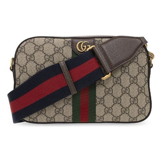 (WMNS) Gucci Ophidia GG Small Shoulder Bag 'Beige Ebony' 752591-FACFW-8920