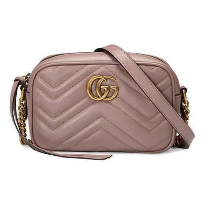 (WMNS) Gucci GG Marmont Matelasse Mini Bag 'Rose Antic' 448065-DTD1T-5729