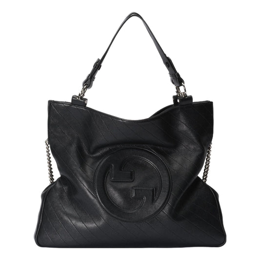 (WMNS) Gucci Blondie Medium Tote Bag 'Black' 751516-1AAOW-1000