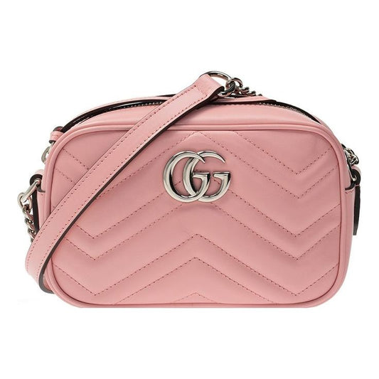 (WMNS) Gucci GG Marmont Matelasse Mini Bag 'Wild Rose' 634936-DTD1P-5815