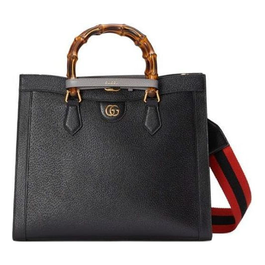 (WMNS) Gucci Diana Medium Tote Bag 'Black' 678842-U3ZDT-1260