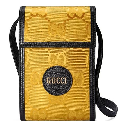 GUCCI luggage Single-Shoulder Bag 'Yellow Black' 625599-H9HAN-7673