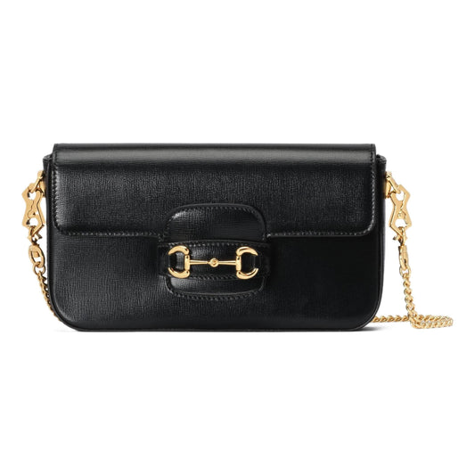 (WMNS) Gucci Horsebit 1955 Mini Bag 'Black' 752002-1DB0G-1000