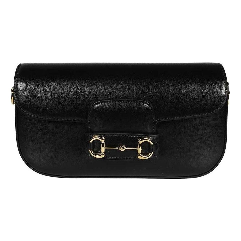 (WMNS) Gucci Horsebit 1955 Small Shoulder Bag 'Black' 735178-1DB0G-1000