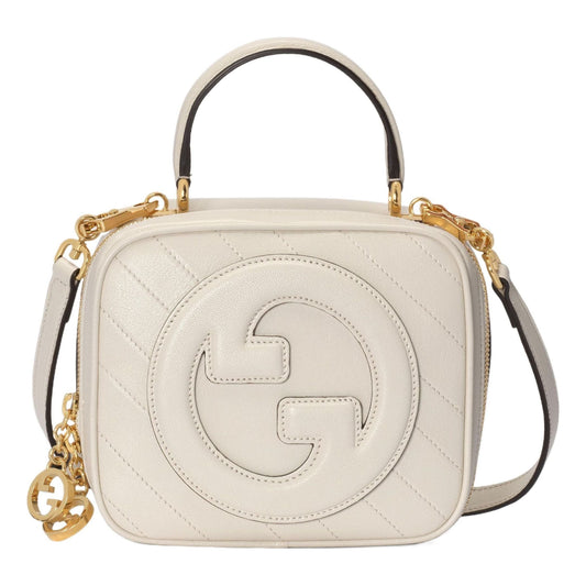 (WMNS) Gucci Blondie Top Handle Bag 'White' 744434-1IV0G-9022