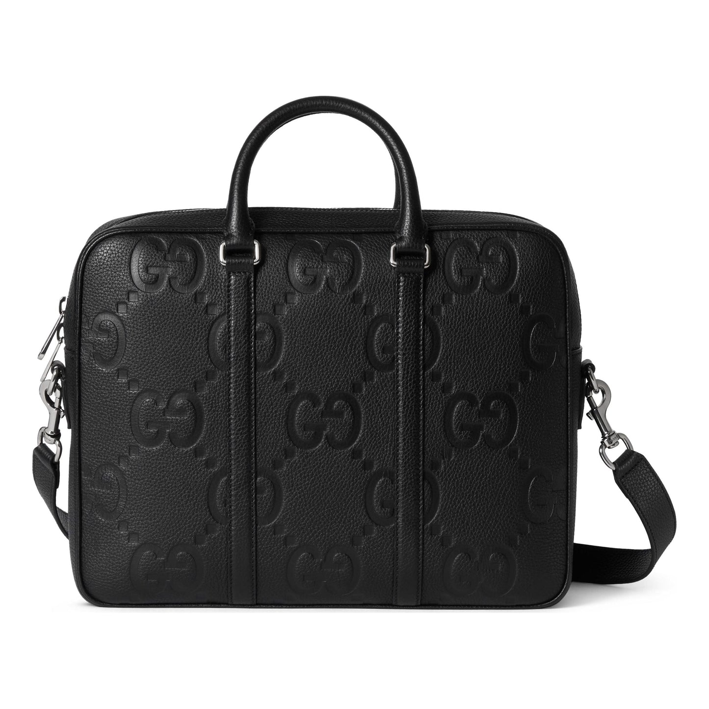 Gucci Jumbo GG Briefcase 'Black Canvas' 792264-AABY0-1000