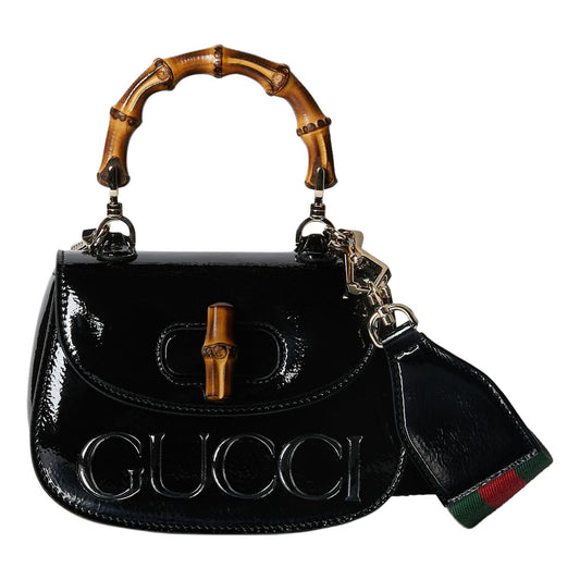 (WMNS) Gucci Bamboo 1947 Mini Top Handle Bag 'Black' 786482-AADJQ-1060