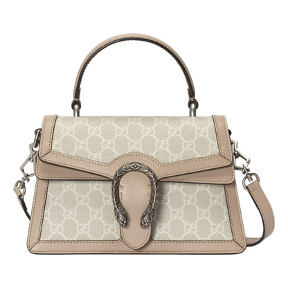 (WMNS) Gucci Small Dionysus Top Handle Bag 'Beige White' 739496-UULBN-9683