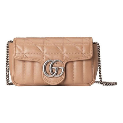 (WMNS) Gucci GG Marmont Super Mini Bag 'Camelia' 476433-DTD5N-2754