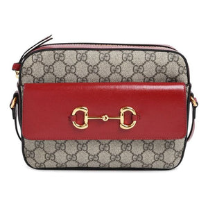 (WMNS) Gucci Classic Buckle1955 Camera Bag Metallic Chains Vintage Gold Button Shoulder Bag Small Red 645454-92TCG-8561