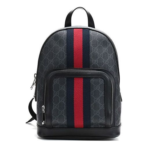 Gucci Logo Backpack 'Black' 598102-92TAN-1071