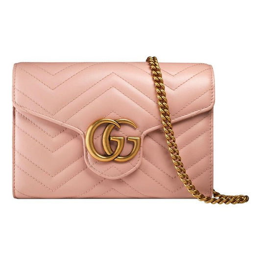 (WMNS) Gucci GG Marmont Shoulder Bag Mini Pink 474575-DTD1T-5909