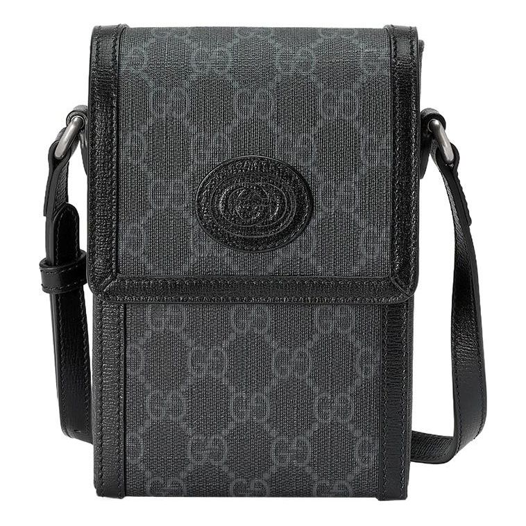 Gucci GG Supreme Mini Shoulder Bag 'Black' 699402-92TCF-1000