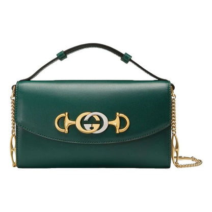 (WMNS) Gucci Zumi Single-Shoulder Bag Green 564718-05J0X-3154