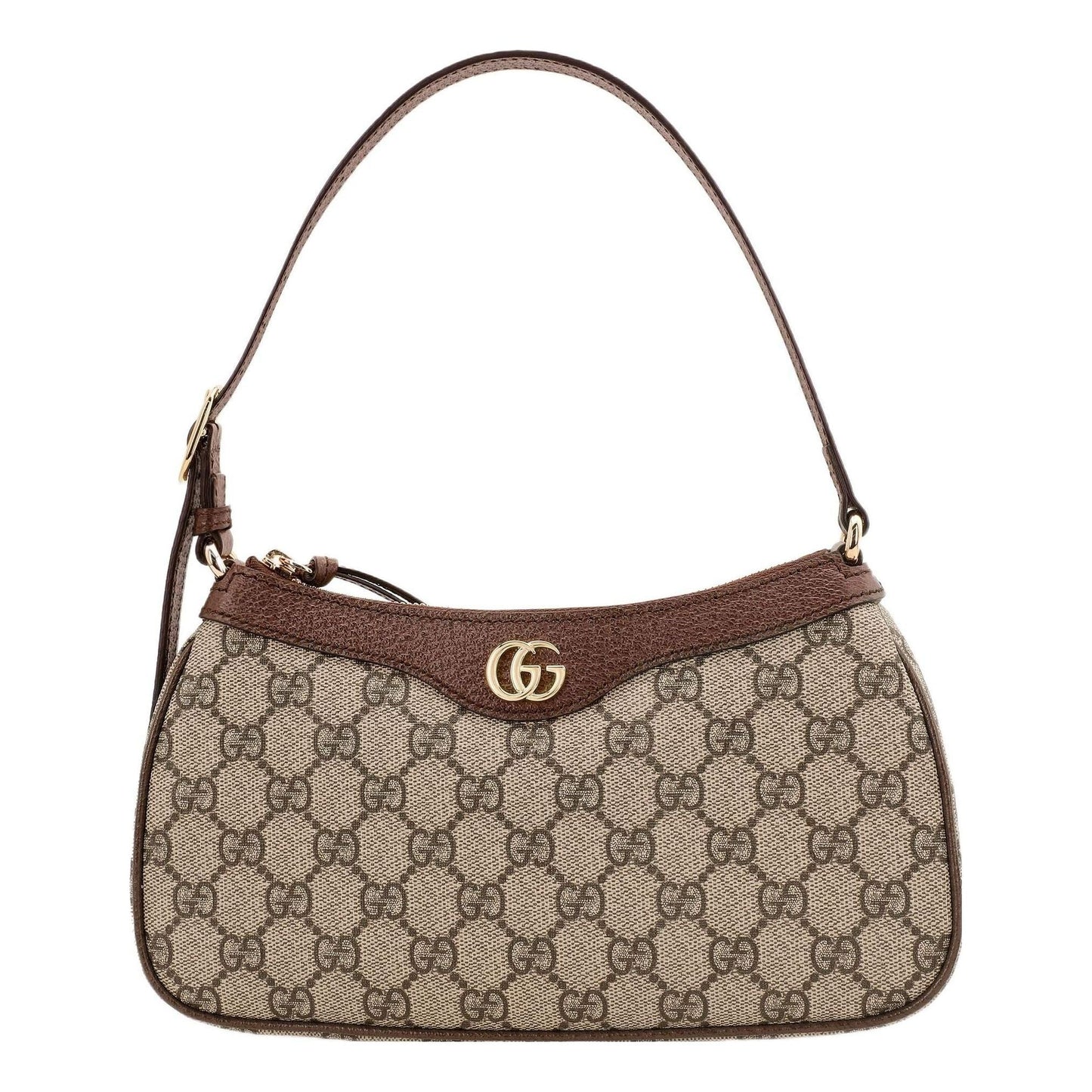 (WMNS) Gucci Ophidia Small Handbag 'Beige Ebony' 735145-KAAAD-8358