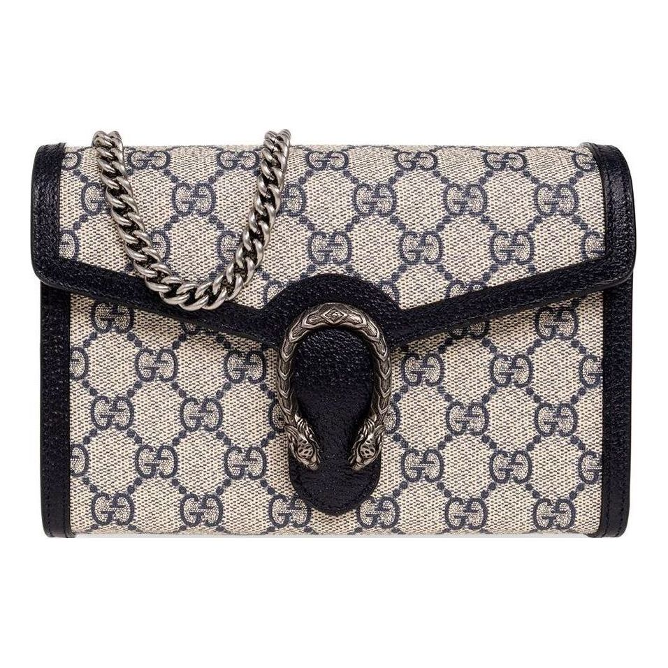 (WMNS) Gucci Dionysus GG Mini Chain Wallet 'Beige Blue' 401231-K9GSN-4075