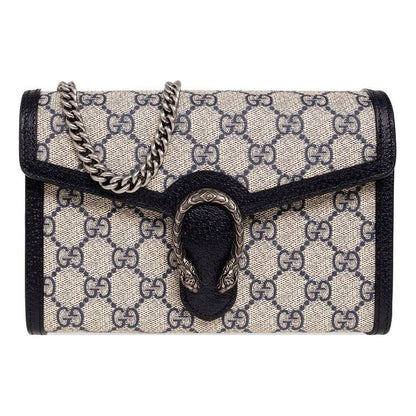 (WMNS) Gucci Dionysus GG Mini Chain Wallet 'Beige Blue' 401231-K9GSN-4075