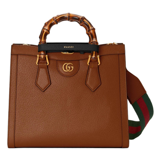 (WMNS) Gucci Diana Small Tote Bag 'Brown' 702721-U3ZDT-2185