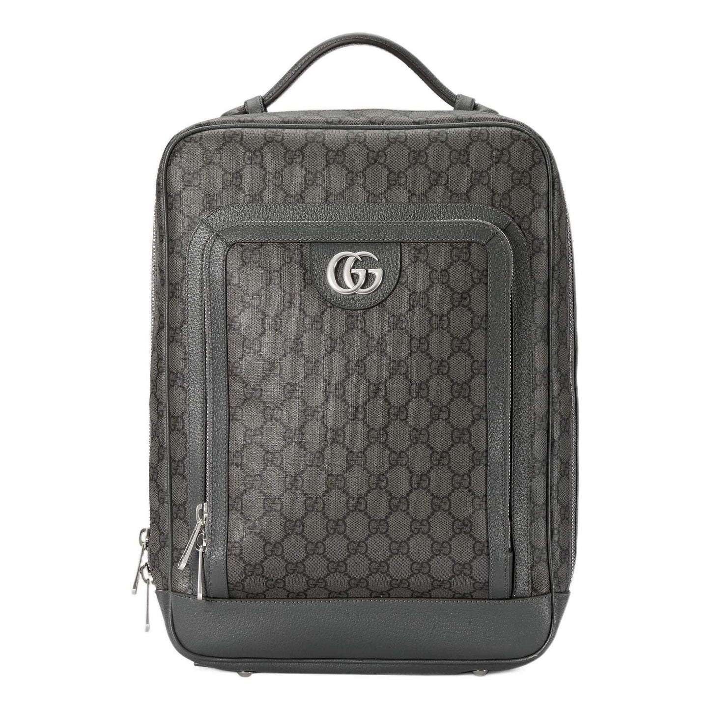 Gucci Ophidia GG Medium Backpack 'Grey Black' 745718-FACCQ-1241