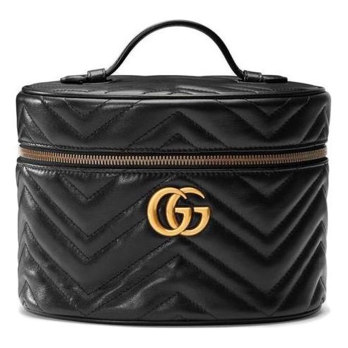 (WMNS) Gucci GG Marmont Small Cosmetic Case 'Black' 611004-DTDCT-1000