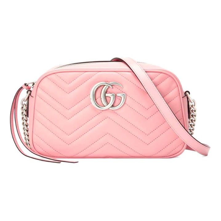 (WMNS) Gucci Marmont Series Bag Small-Size Pink 447632-DTD1Y-5815