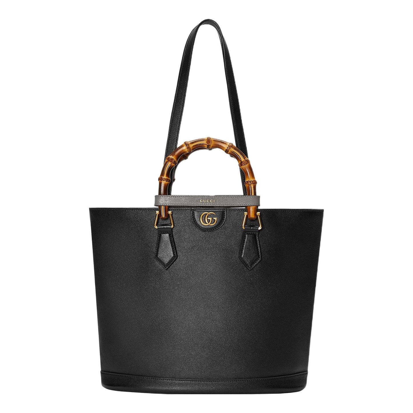 (WMNS) Gucci Diana Medium Tote Bag 'Black' 750394-UAAAY-1092