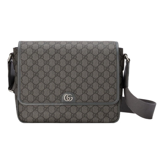 Gucci Ophidia Medium Messenger Bag 'Grey Black' 761741-FACJY-1244