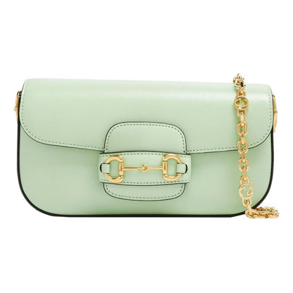 (WMNS) Gucci Horsebit 1955 Small Shoulder Bag 'Light Green' 735178-1DB0G-3803