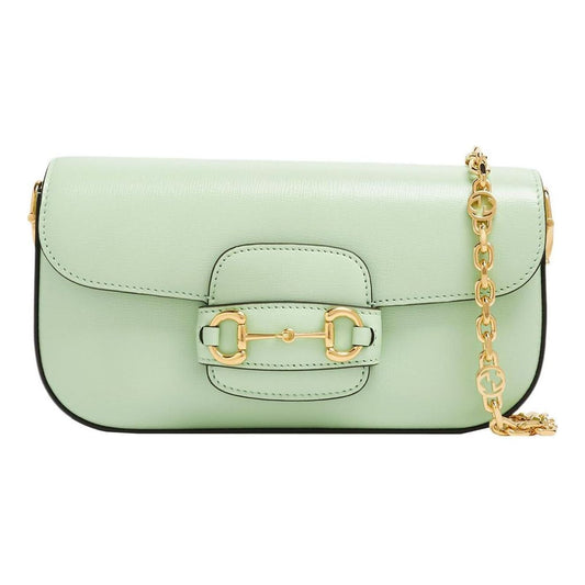 (WMNS) Gucci Horsebit 1955 Small Shoulder Bag 'Light Green' 735178-1DB0G-3803