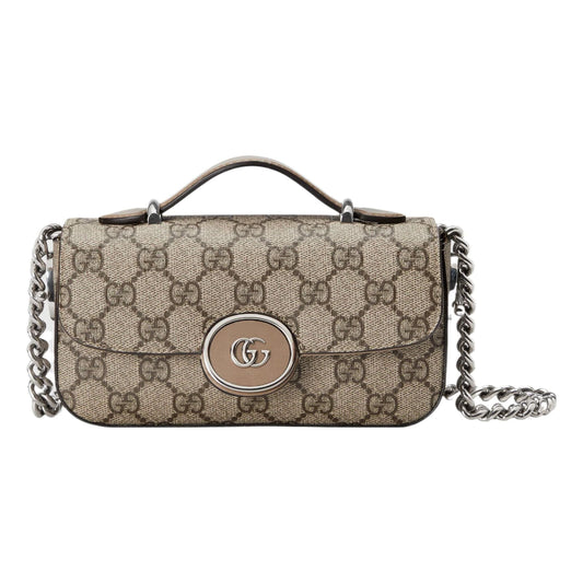 (WMNS) Gucci Petite GG Mini Bag 'Beige Ebony' 760194-92TIG-9770