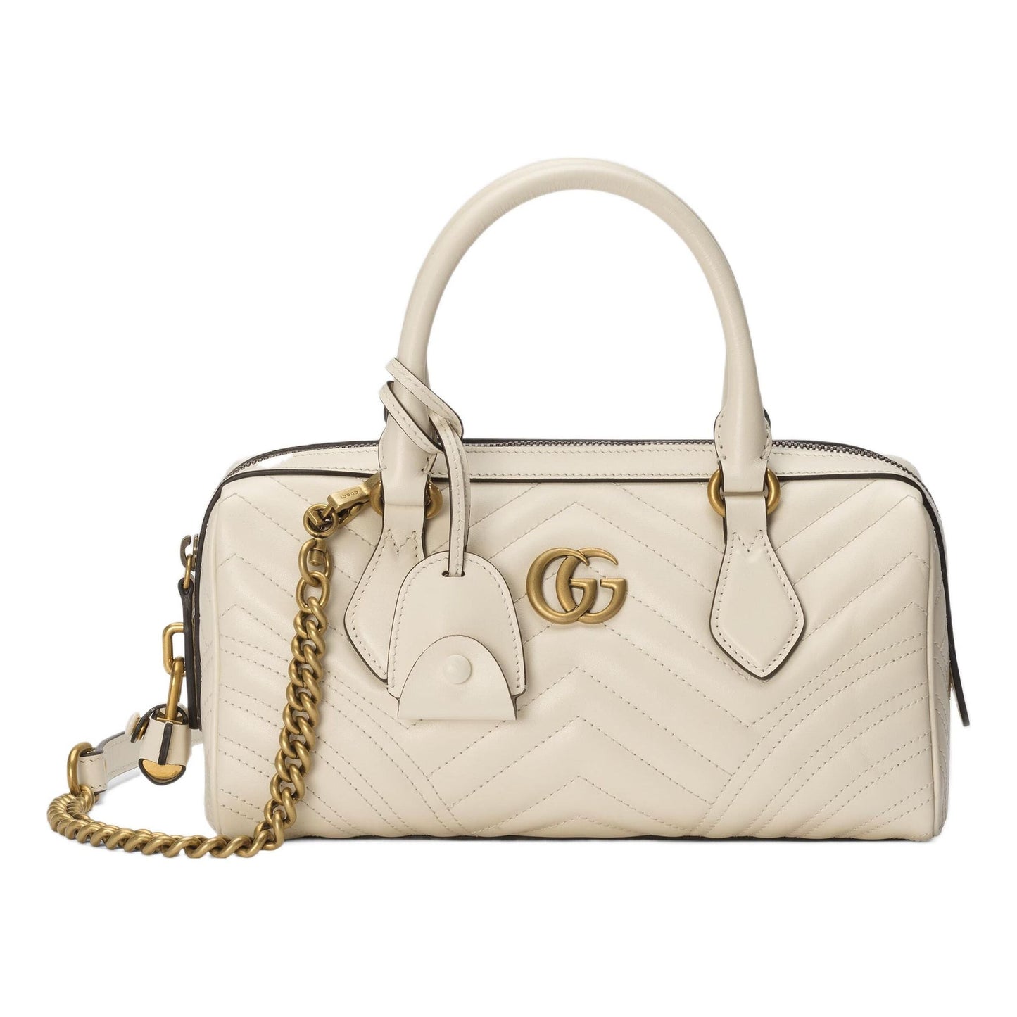 (WMNS) Gucci GG Marmont Small Top Handle Bag 'White' 746319-AABZB-9022