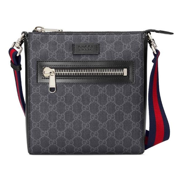 Gucci GG Supreme Small Messenger Bag 'Black' 523599-K5RLN-1095