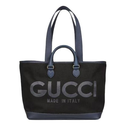 Gucci Large Tote Bag With Gucci Print 'Black' 774183-FACSY-8643